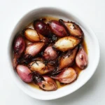 Cider-and-Bourbon-Glazed Shallots