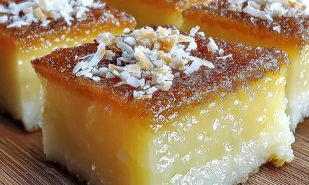 Coconut Mochi Cake – A Heavenly Tropical Delight