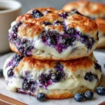 Cottage Cheese Blueberry Cloud Bread