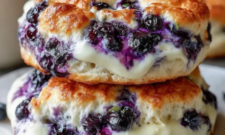 Cottage Cheese Blueberry Cloud Bread: A Dreamy, 15-Minute Delight