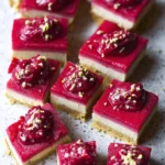 Cranberry Curd Bars
