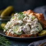 Crunchy Dill Pickle Chicken Salad