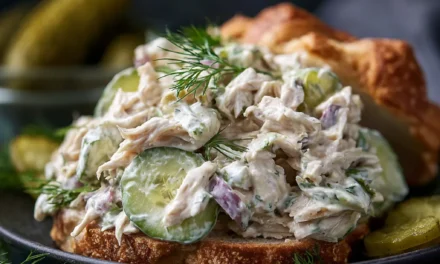 Crunchy Dill Pickle Chicken Salad – A Delightful Classic