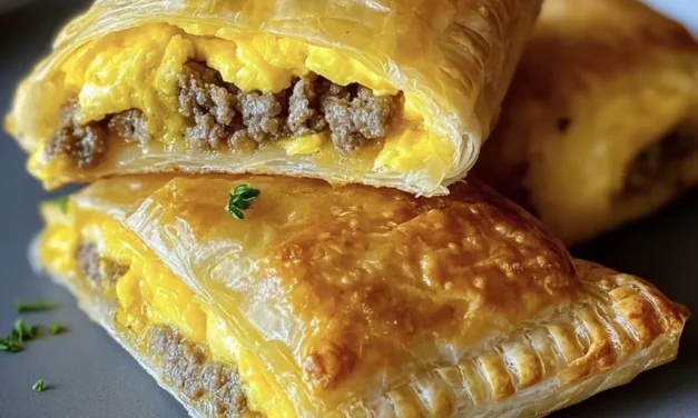 Homemade Breakfast Hot Pockets: A Delightful Morning Delight