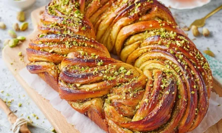 Honey Pistachio Babka Bread – A Delightful Homemade Treat