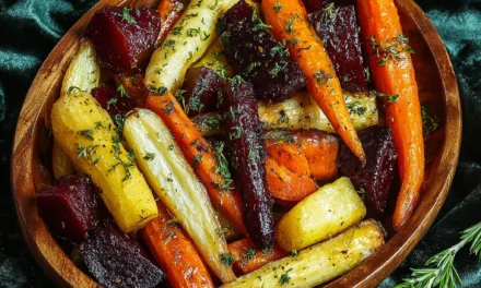 Honey Roasted Root Vegetables: A Delightful Family-Style Dish