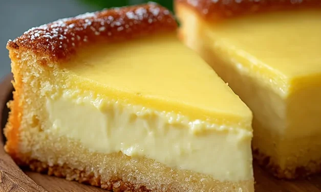 Italian Grandma’s Lemon Custard Cake: A Delightful Delight