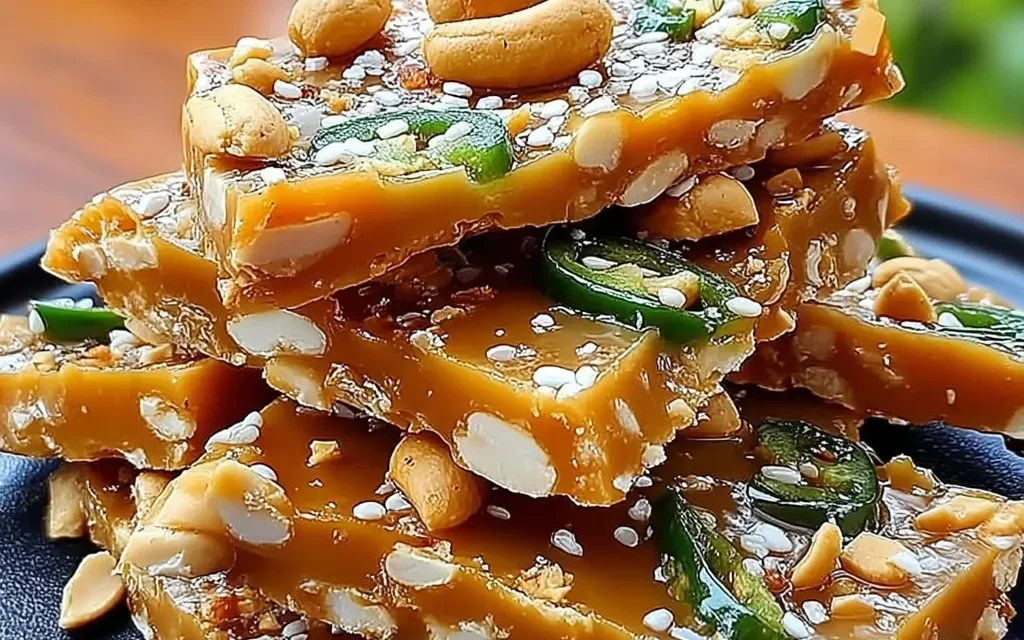 Jalapeño Peanut Brittle: A Spicy, Sweet & Salty Treat