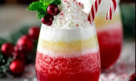 Kissing Santa Claus Cocktail: A Delightful Holiday Treat