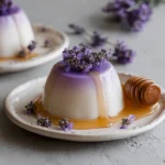 Lavender Honey Panna Cotta