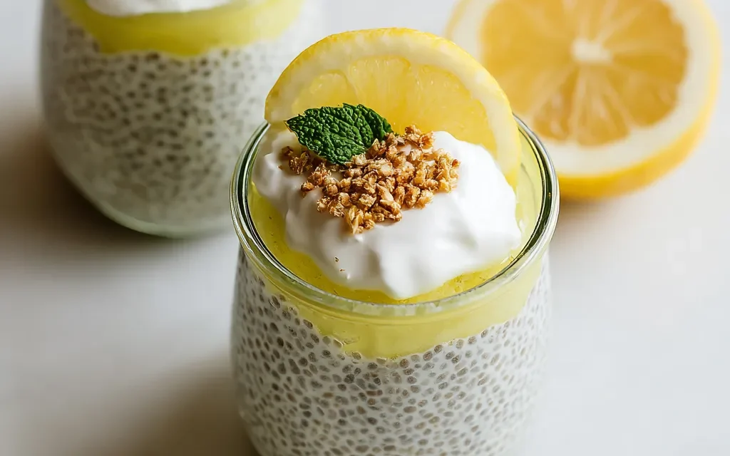 Lemon Cream Chia Pudding: A Delightfully Easy Treat