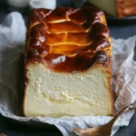 Loaf Pan Basque Cheesecake