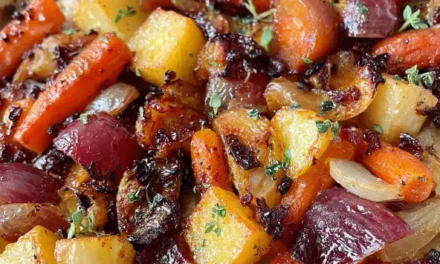 Maple Dijon Roasted Apples & Carrots – A Delightful 30-Minute Side Dish
