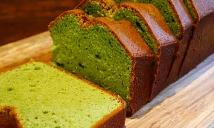 Matcha Pound Cake: A Delightful Classic with a Twist