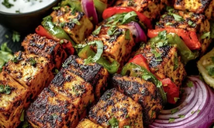 Mouthwatering Middle Eastern Tofu Kebabs