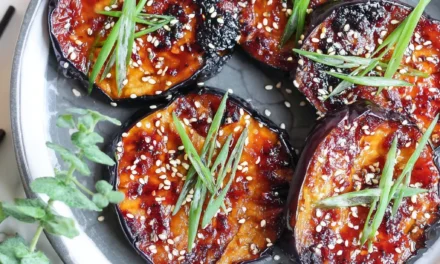Miso Glazed Eggplant – An Easy, Perfect Weeknight Meal