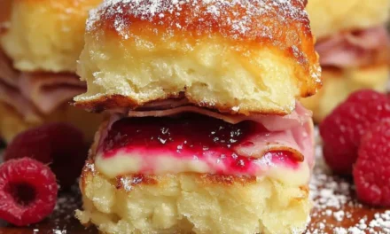 Foolproof 10-Minute Monte Cristo Sliders – Delicious Handheld Treats for Any Occasion