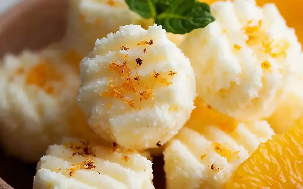 Orange Cream Cheese Mints – A Divine Citrus Treat