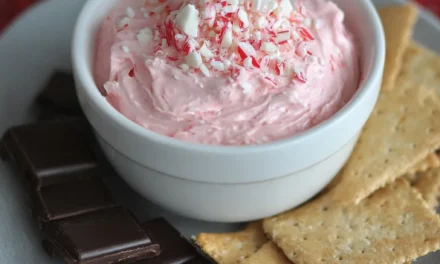 Peppermint Dip: A Delightful Holiday Treat