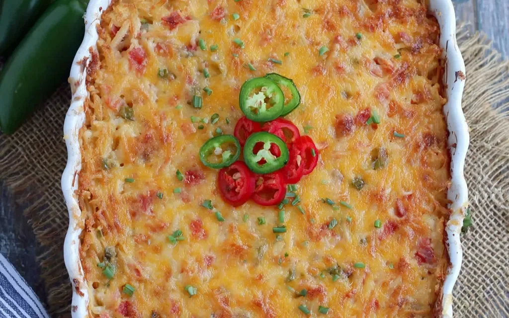 Pimento Cheese Hash Brown Casserole – A Comforting Grandma’s Recipe