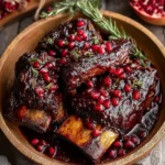 Pomegranate Braised Short Ribs