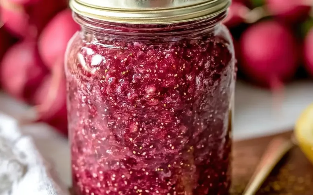 Radish Relish: A Zesty, 5-Minute Condiment