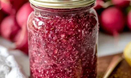 Radish Relish: A Zesty, 5-Minute Condiment