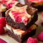 Raspberry Cheesecake Brownies