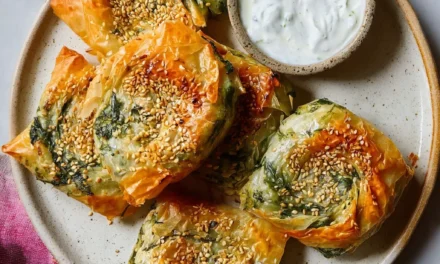 Rice Paper Spanakopita: A Delightful Homemade Twist