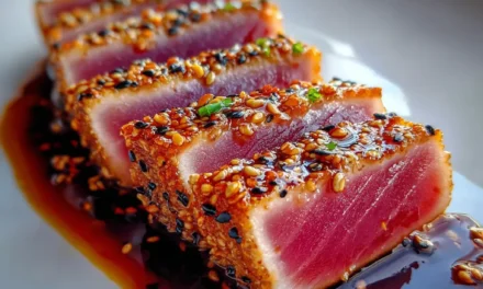 Seared Ahi Tuna With Asian Glaze: A Quick and Flavorful Delight
