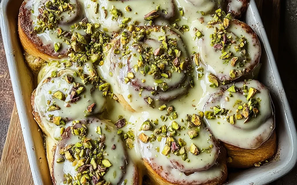 Small Batch Pistachio Cream Cinnamon Rolls You Won’t Be Able to Resist