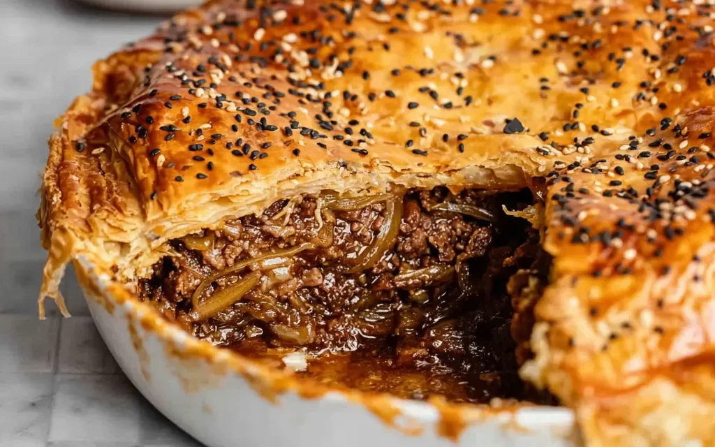 Steak and Onion Meat Pie: A Heavenly 30-Minute Meal