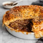 Steak and Onion Meat Pie