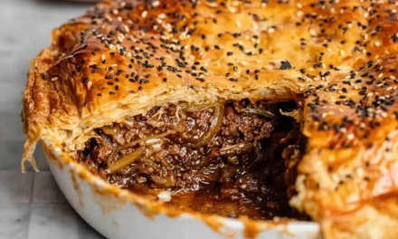 Steak and Onion Meat Pie: A Heavenly 30-Minute Meal