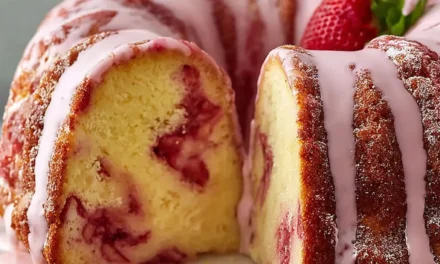 Strawberry Milkshake Pound Cake – A Quick and Delightful Treat
