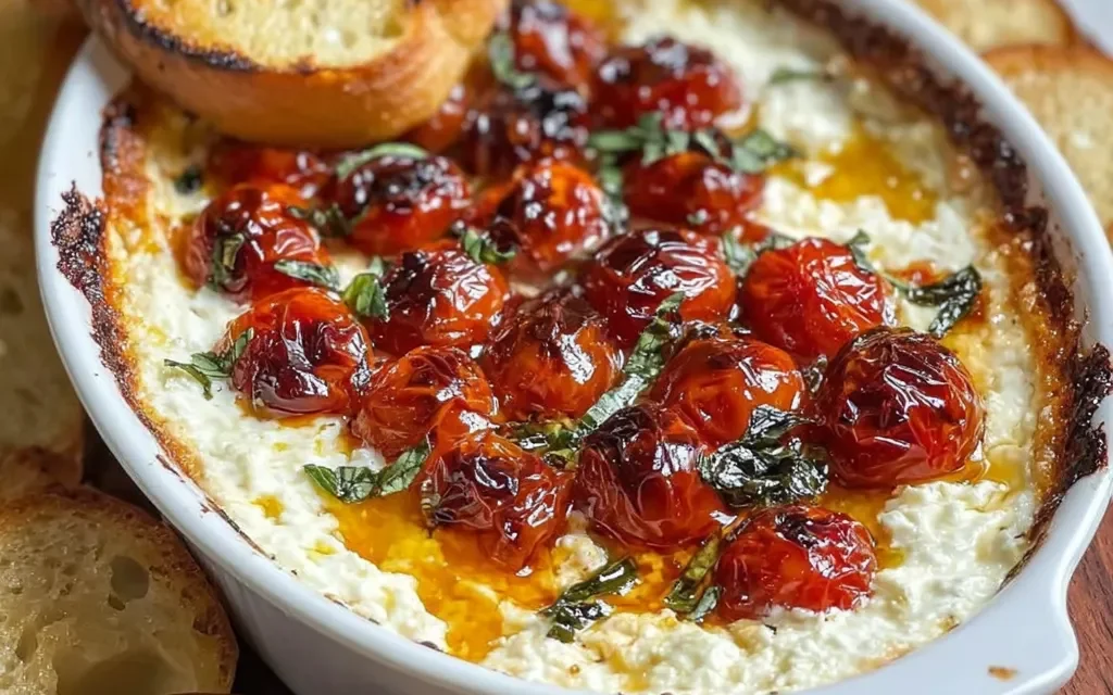 Three-Cheese Tomato Bruschetta Dip – A Delightful Appetizer
