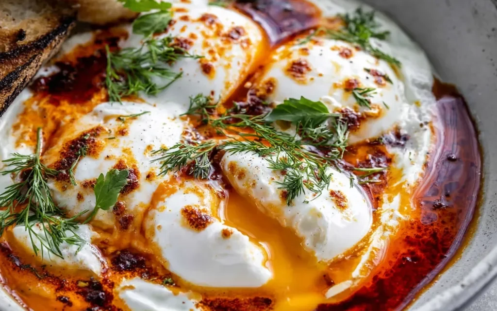 Delightful Turkish Eggs (Cilbir): A Quick and Easy Breakfast Treat