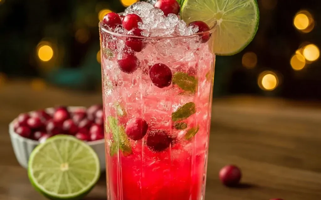 Vanilla Cranberry Crush Mocktail – A Heavenly 5-Minute Mocktail