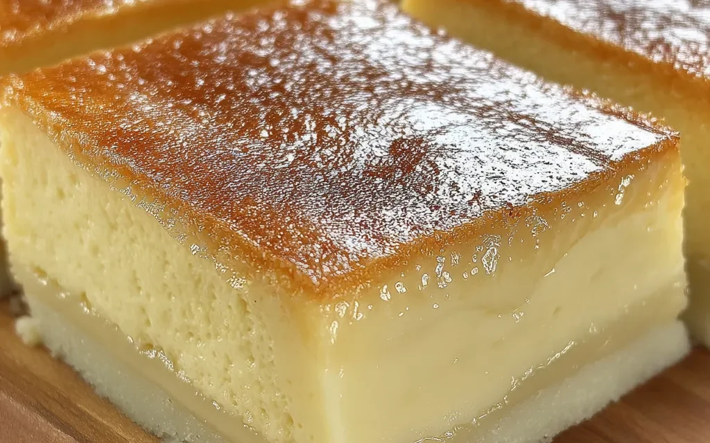 Vanilla Magic Custard Cake – An Authentic Family-Style Delight