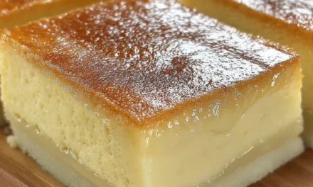 Vanilla Magic Custard Cake – An Authentic Family-Style Delight