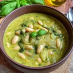 White Bean Pesto Soup
