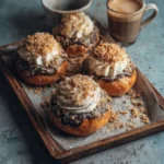 Winter Coffee Brioche Buns