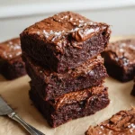 3-Ingredient Nutella Brownies
