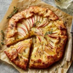 Apple Cheddar Galette
