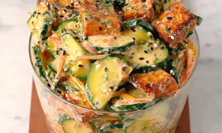 Effortless 15-Minute Asian Cucumber Salad with Crispy Tofu