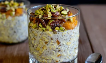 Baklava Overnight Oats: A Comforting and Quick Breakfast Treat