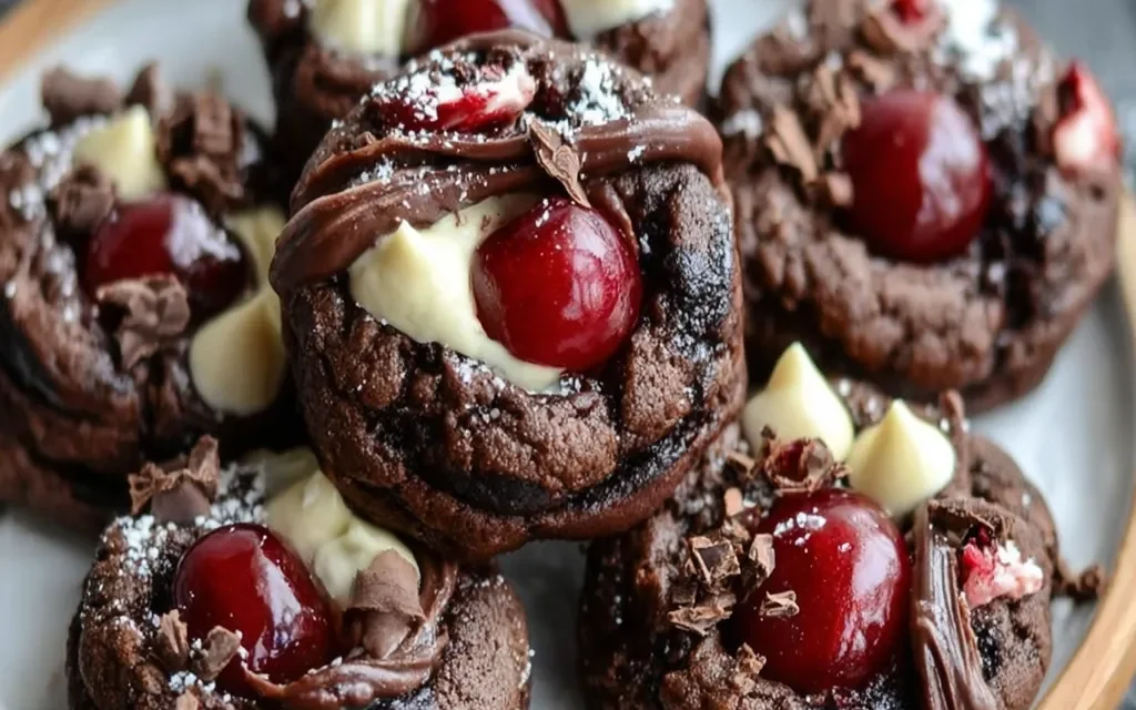 Mouthwatering Black Forest Cherry Cookies: A Quick and Indulgent Treat