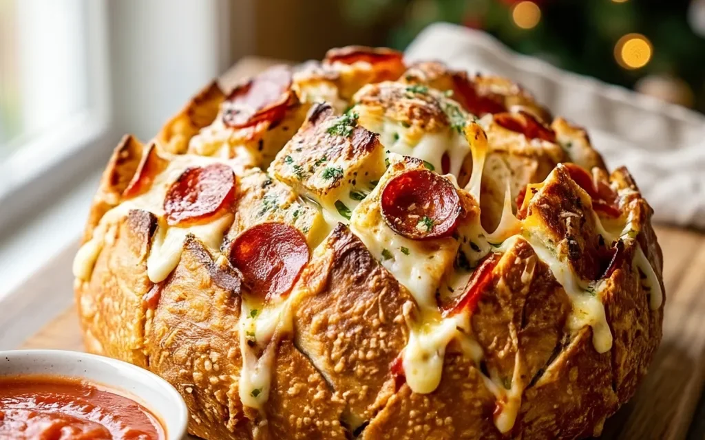 Blooming Onion Pizza Bread – A Savory and Mouthwatering Sensation