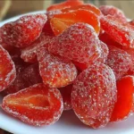Candied strawberries