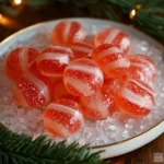 Candy Cane Fireball Hard Candy